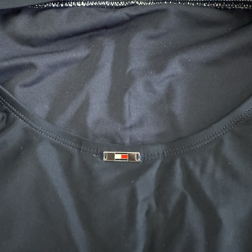 Tommy Hilfiger NWT Sky Captain Bandeau One Piece Swim Size M - Picture 7 of 8